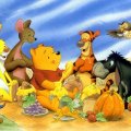 winnie the pooh cartoon and friend