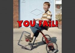 Tricycle Fail