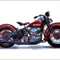 Cool old Harley
