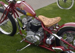 Indian Bobber, With A FlatHead