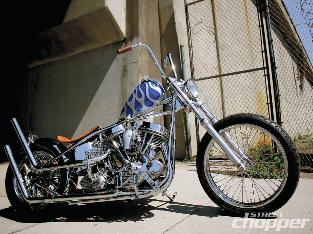 1950 Harley_Davidson Rigid Panhead Bobber