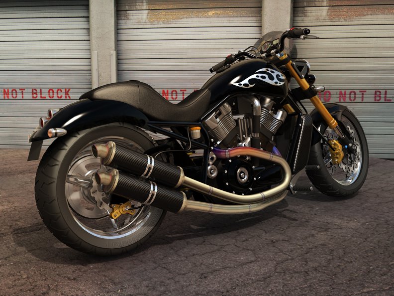 Custom Harley V Rod
