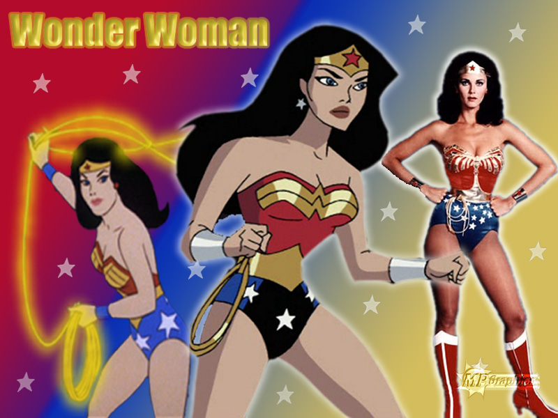 Various Wonder Woman Incarnations