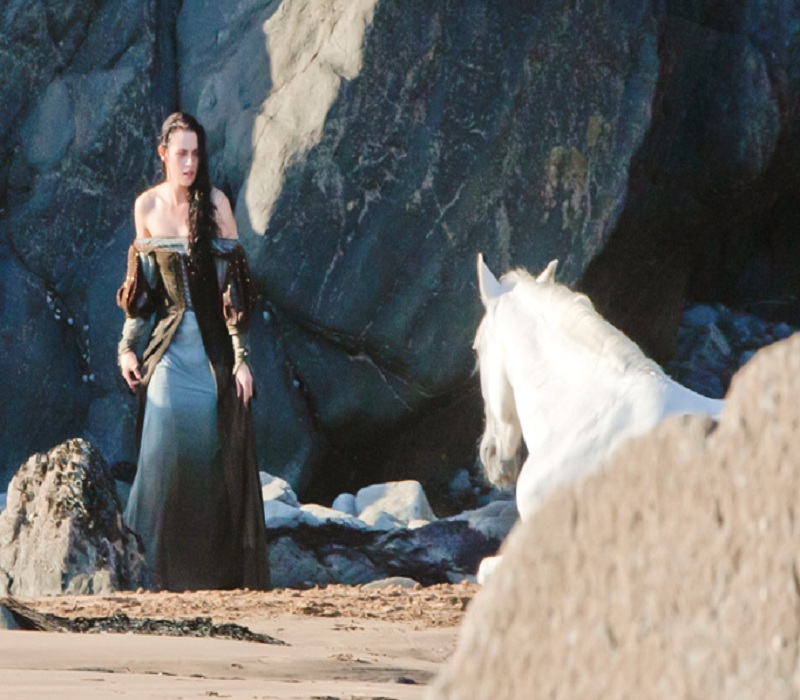 Snow White and her Horse