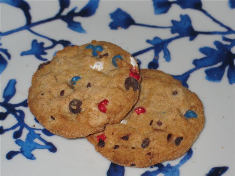 Cookies with berries