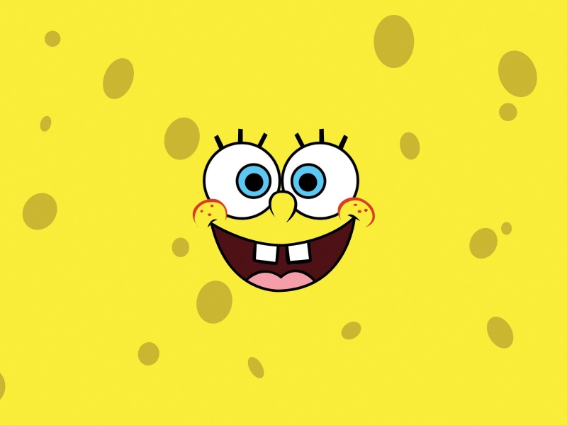 Sponge bob blew up