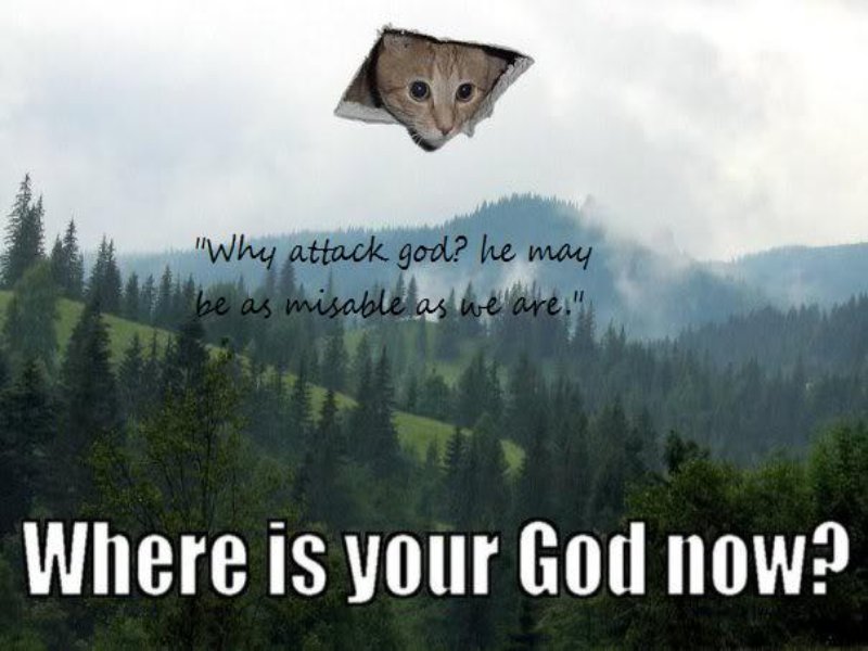 attack god